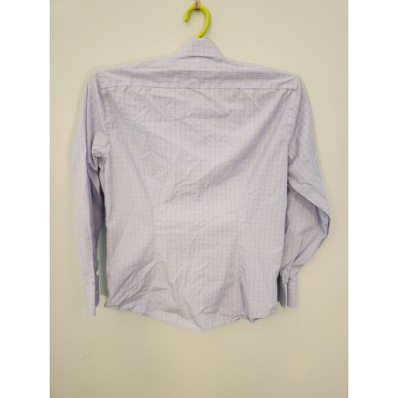 Bonobos Shirt Mens Small Short Blue Check Athletic Long Sleeve Preppy Business - Picture 4 of 12